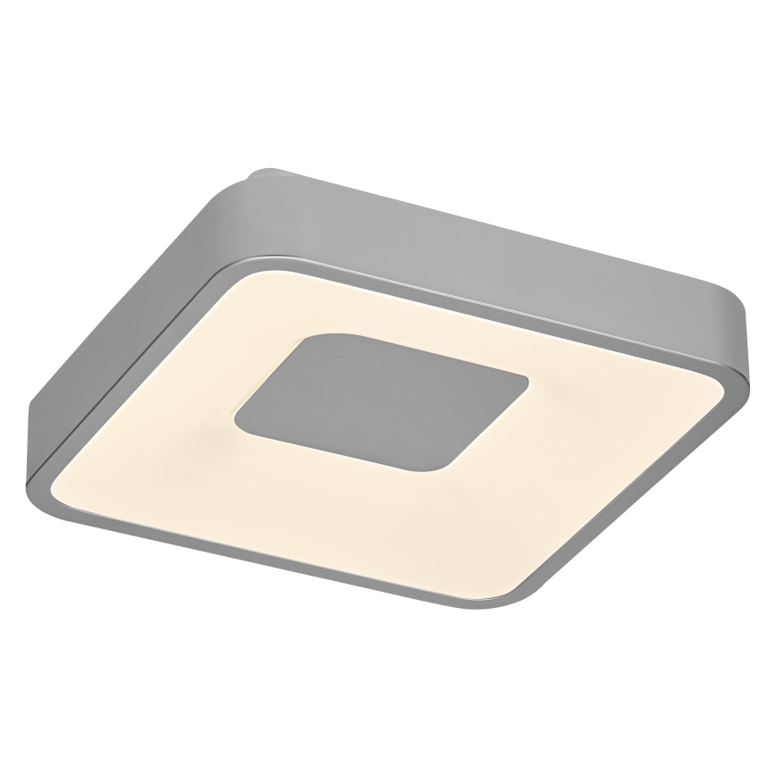 Osram - Dæmpbar LED loftlampe ORBIS PIANA LED/16W/230V 29x29 cm sølv
