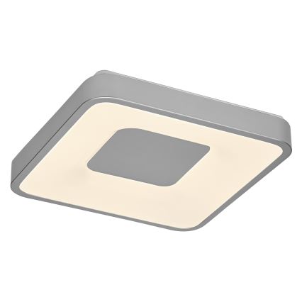 Osram - LED Dæmpbar loftlampe ORBIS PIANA LED/24W/230V 38x38 cm sølv