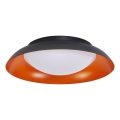 Osram - LED dæmpbar loftlampe ORBIS PLATE LED/19W/230V Ø 31 cm orange/sort