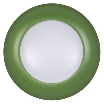 Osram - LED dæmpbar loftlampe ORBIS PLATE LED/19W/230V Ø 31 cm grøn/sort