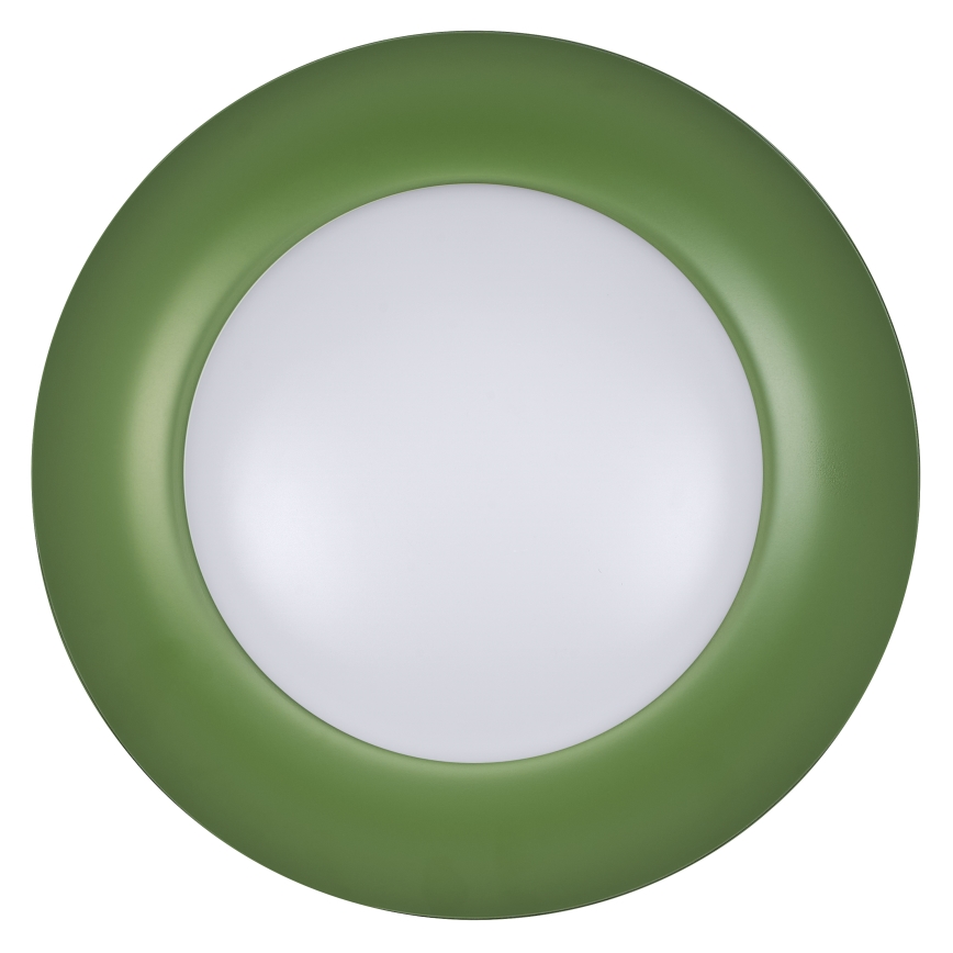 Osram - LED dæmpbar loftlampe ORBIS PLATE LED/19W/230V Ø 31 cm grøn/sort