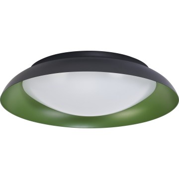 Osram - LED dæmpbar loftlampe ORBIS PLATE LED/35W/230V Ø 43 cm grøn/sort