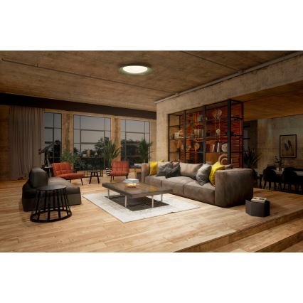 Osram - LED Dæmpbar loftlampe PLATE LED/45W/230V Ø 48 cm grøn