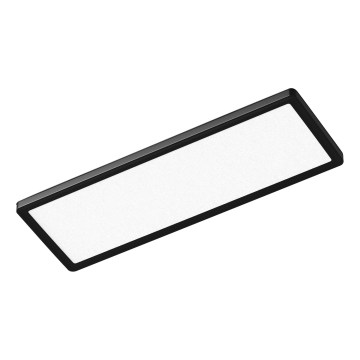 Osram - LED Dæmpbar loftlampe til badeværelse PLANON EASYFIX LED/24W/230V 2600-6000K 20x58 cm IP54 sort + fjernbetjening