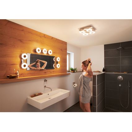Osram - Dæmpbar LED loftlampe til badeværelse SMART+ WAVE LED/24W/230V 3000-6500K IP44 Wi-Fi