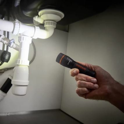 Osram - Dæmpbar LED-lommelygte LEDINSPECT TORCH 450 ESSENTIAL LED/6W/3xAAA IP44