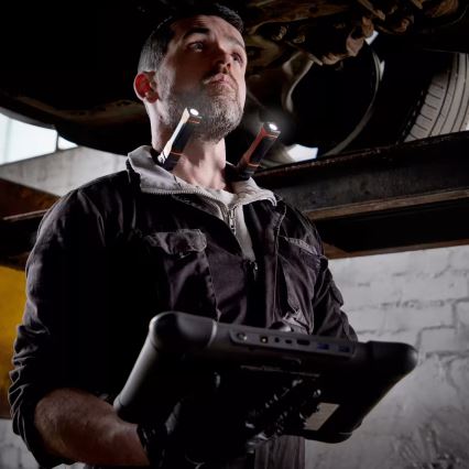 Osram - Dæmpbar genopladelig halslampe LEDINSPECT WEARABLE NECKLIGHT LED/1W/3,7V IP54 1000 mAh