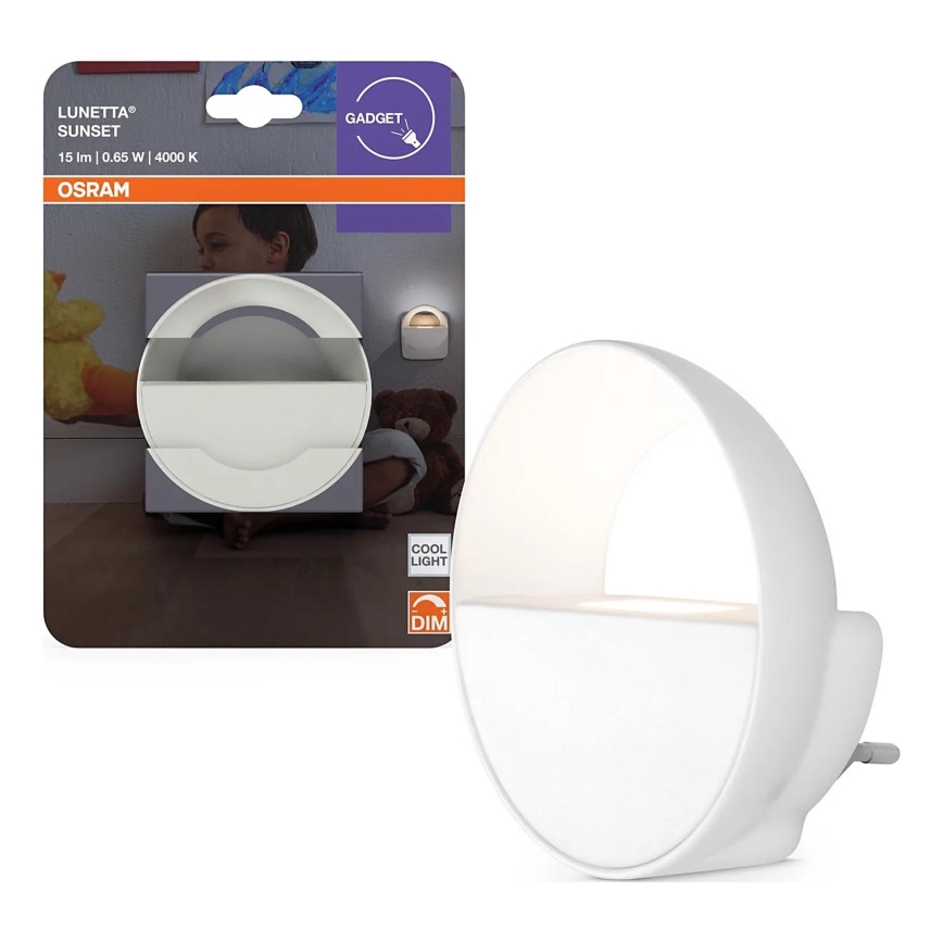 Osram - LED-dæmpbar natlampe LUNETTA LED/0,65W/230V