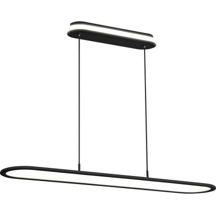 Osram - Dæmpbar LED-pendel med wireophæng OFFICE LINE LED/57W/230V 4000K 100 cm CRI 90 sort