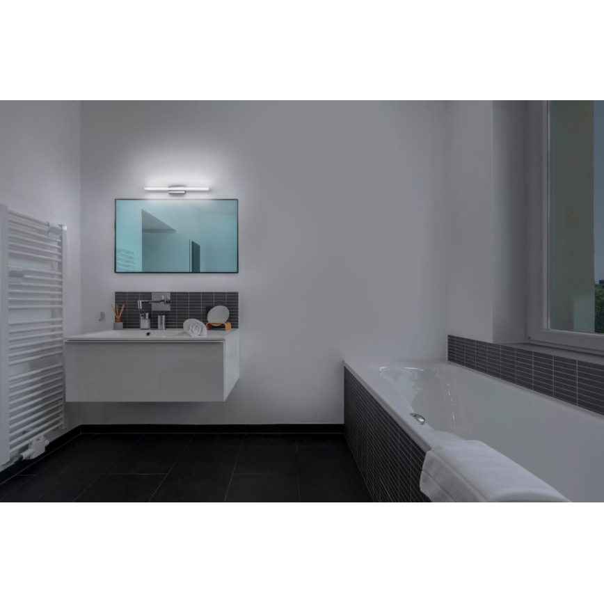 Osram - LED-dæmpbar spejlbelysning ORBIS MIRROR LED/6,8W/230V 40 cm 3000/4000K IP44 blank krom
