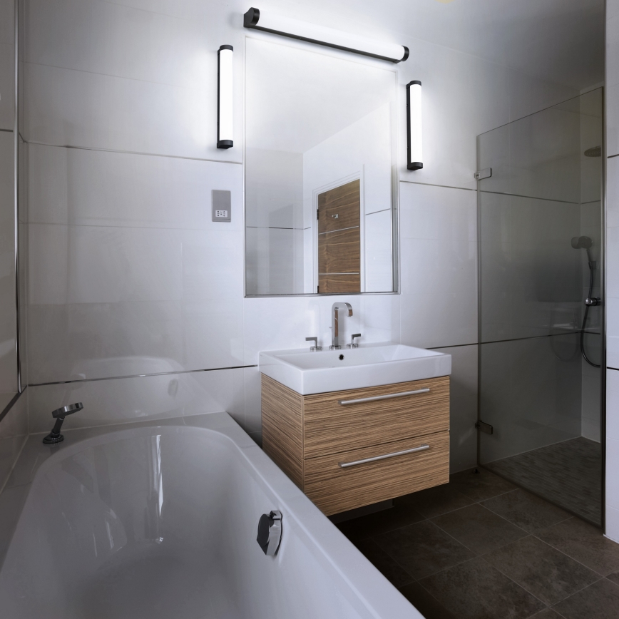 Osram - Dæmpbar LED-belysning til spejl ORBIS TUBE LED/9W/230V 40 cm IP44 sort