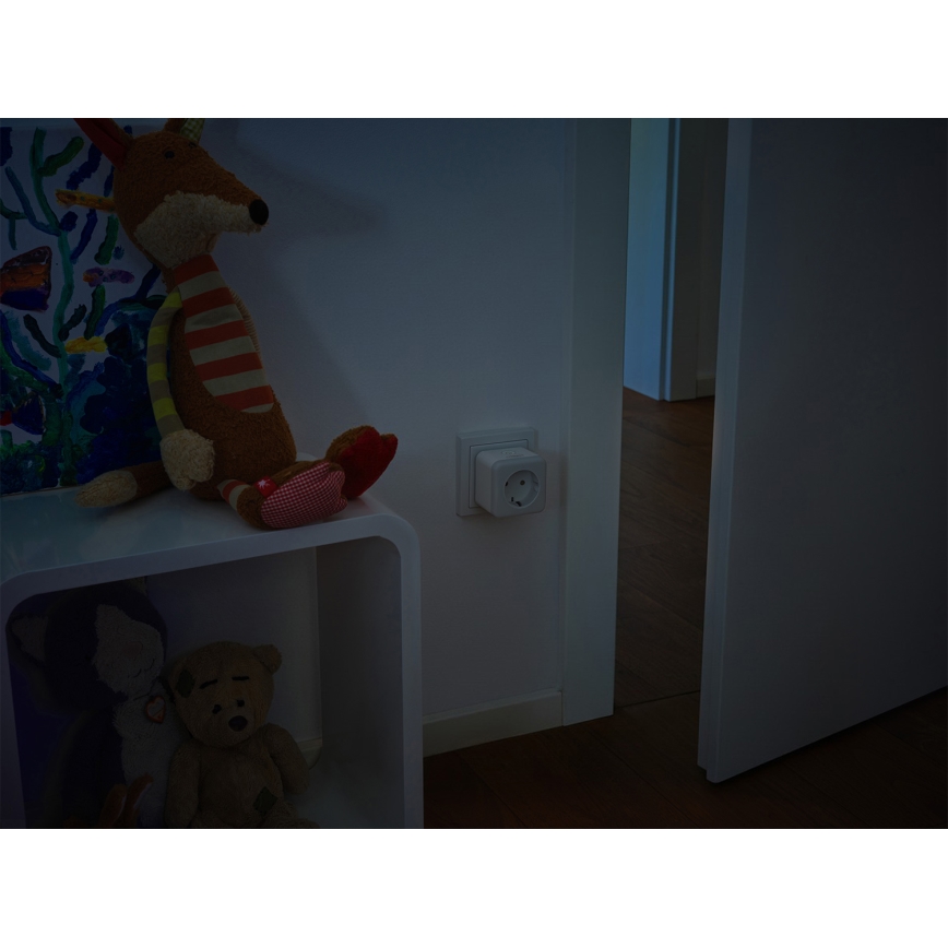 Osram - LED-dæmpbar stikkontakt med belysning SCHUKO SMART+ NIGHTLIGHT 3680W/230V Wi-Fi