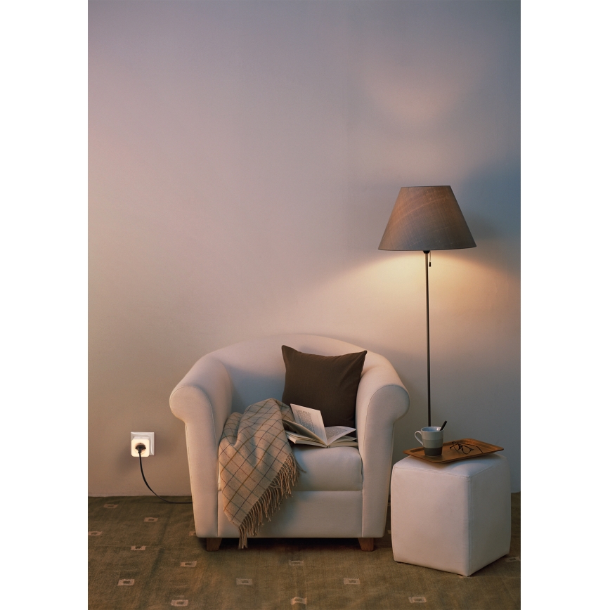 Osram - LED-dæmpbar stikkontakt med belysning SCHUKO SMART+ NIGHTLIGHT 3680W/230V Wi-Fi