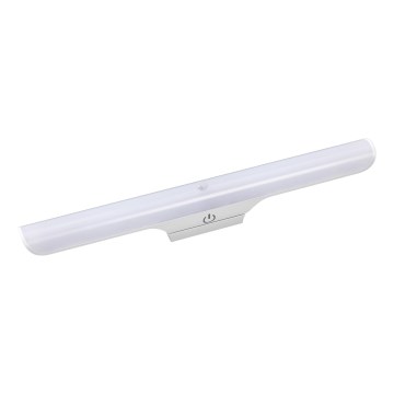 Osram - LED dæmpbar underskabsarmatur med bevægelses- og skumringssensor LINEAR LED/5W/3,7V 2200 mAh 3000K 35 cm hvid