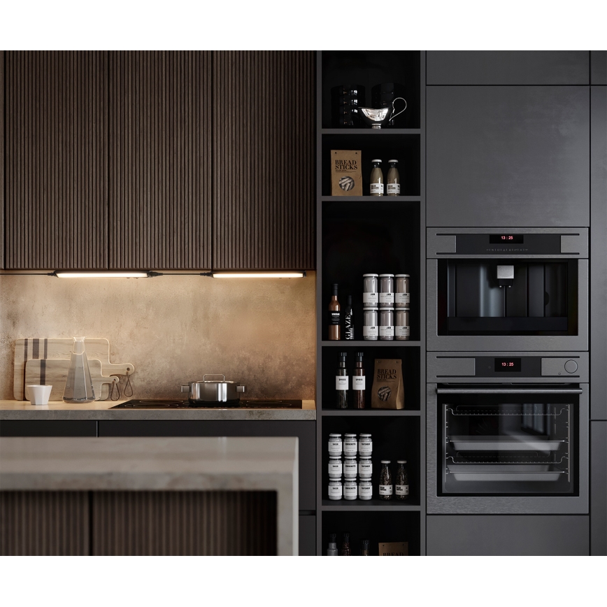 Osram - Dæmpbar LED-underskabsarmatur LINEAR TURN LED/6W/230V 3000/4000/6500K 35 cm sort