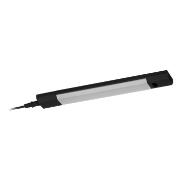 Osram - LED dæmpbar underskabslampe med bevægelsessensor LINEAR EDGE LED/4W/230V 3000/4000/6500K 30 cm sort