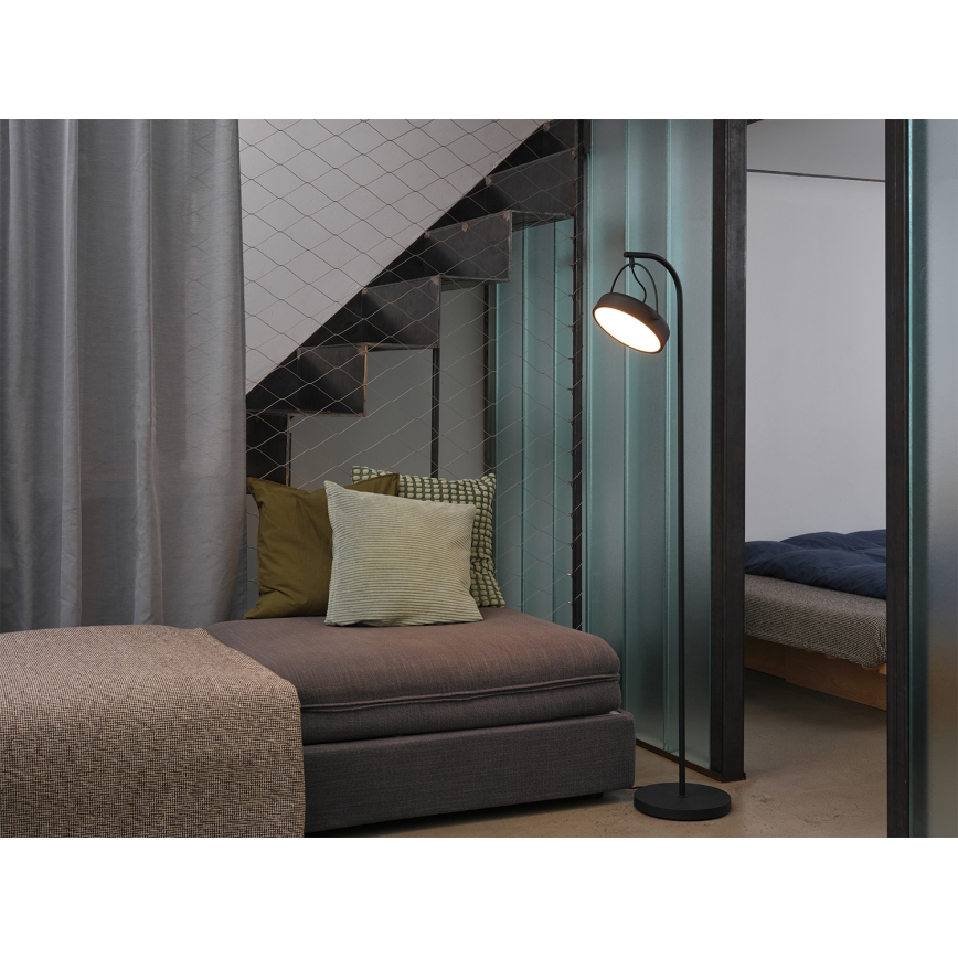 Osram - LED gulvlampe DECOR PUCK LED/12W/230V CRI 90 sort