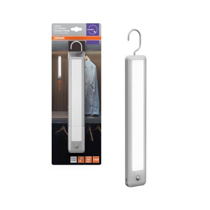 Osram - Ophængt orienteringslampe med bevægelsessensor MOBILE LED/2,35W/5V 1000 mAh hvid
