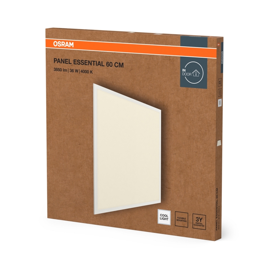 Osram - LED indbygningspanel ESSENTIAL LED/36W/230V 4000K 60x60 cm