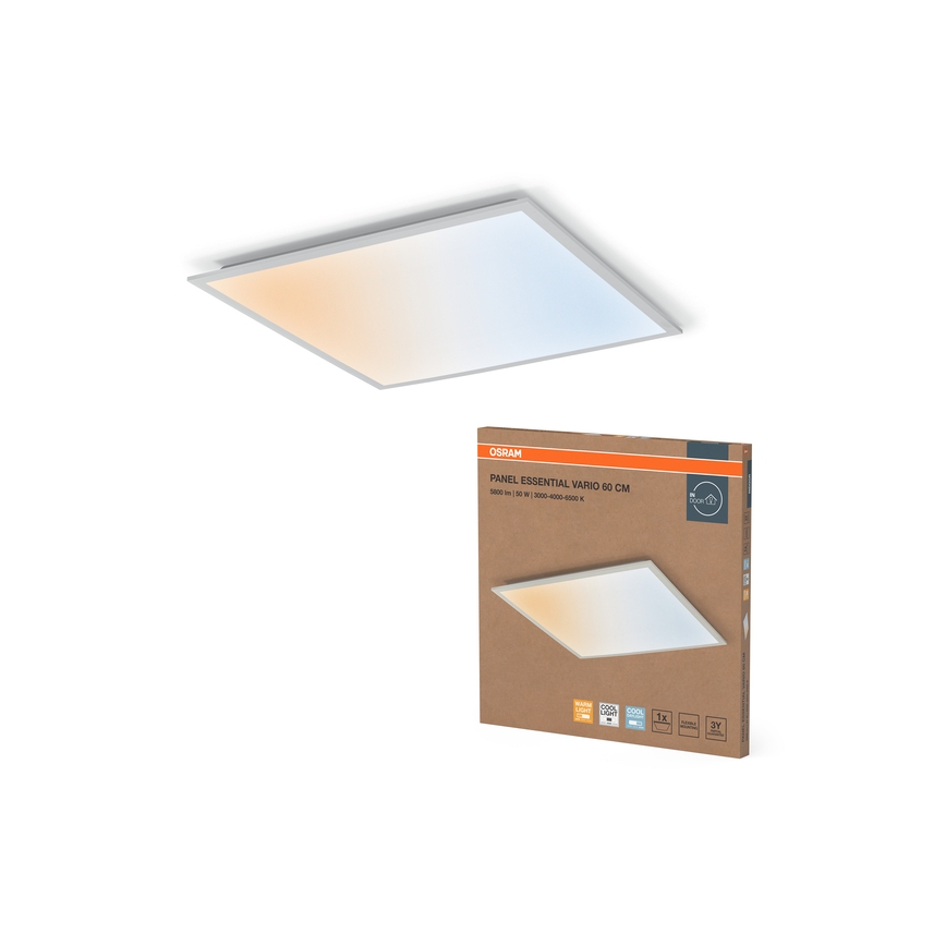 Osram - LED indbygningspanel til nedhængt loft ESSENTIAL LED/50W/230V 3000/4000/6500K 60x60 cm