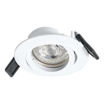 Osram - LED indbygningsspot SPOT 1xGU10/4,3W/230V 2700K CRI 90 hvid