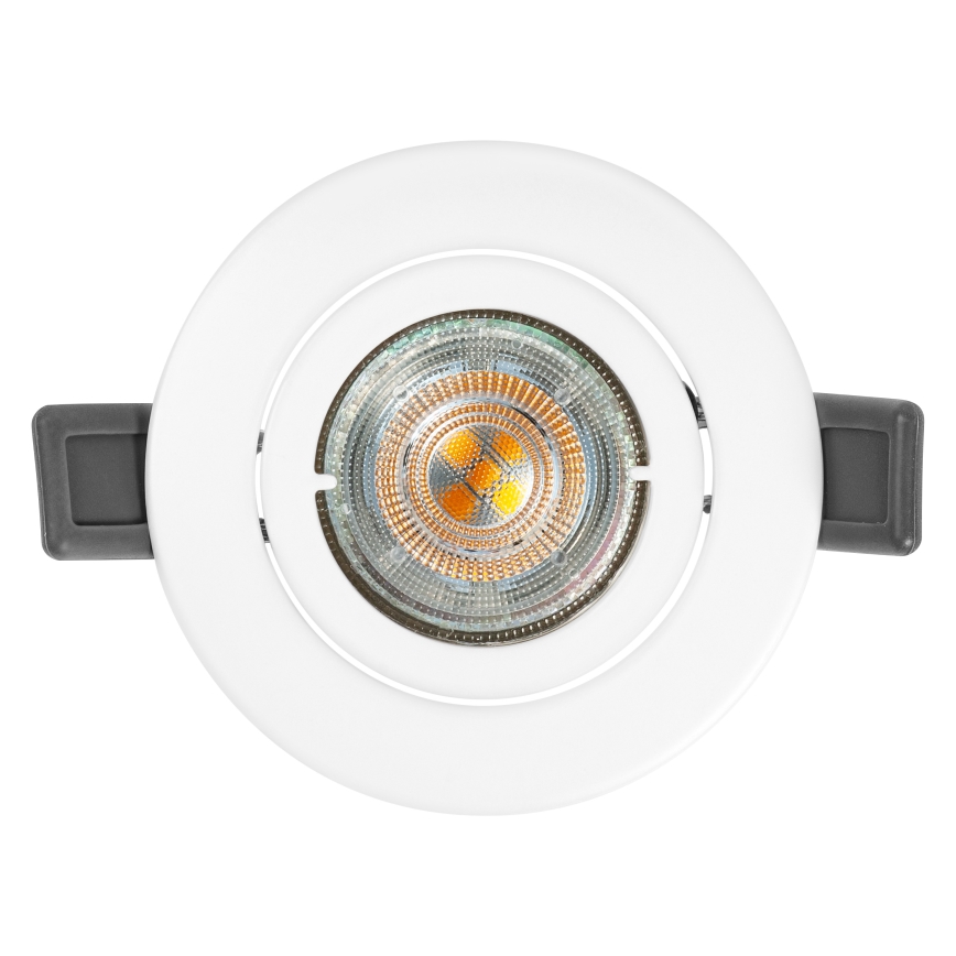 Osram - LED indbygningsspot SPOT 1xGU10/4,3W/230V 2700K CRI 90 hvid