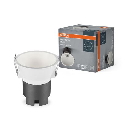Osram - LED indbygningsspot SPOT TWIST LED/10W/230V 4000K Ø 9,3 cm hvid