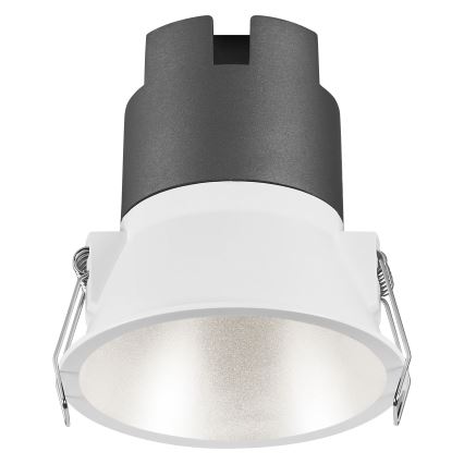 Osram - LED indbygningsspot SPOT TWIST LED/10W/230V 4000K Ø 9,3 cm hvid/sølv
