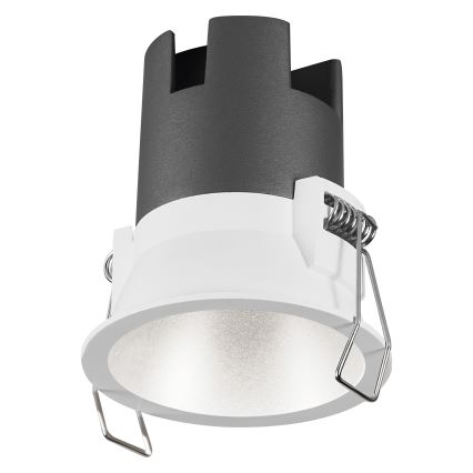 Osram - LED-indbygningsspot SPOT TWIST LED/5W/230V 3000K Ø 7 cm hvid/sølv