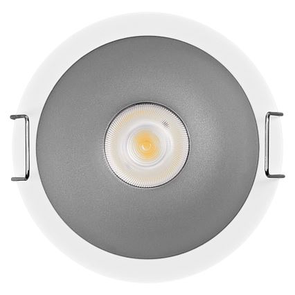 Osram - LED-indbygningsspot SPOT TWIST LED/5W/230V 3000K Ø 7 cm hvid/sølv