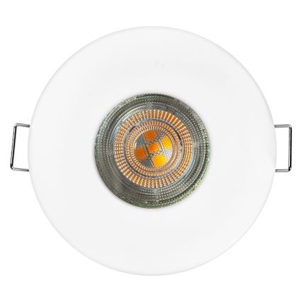 Osram - LED indbygningsspot til badeværelse SPOT 1xGU10/4,3W/230V 2700K CRI 90 Ø 8,5 cm IP65 hvid