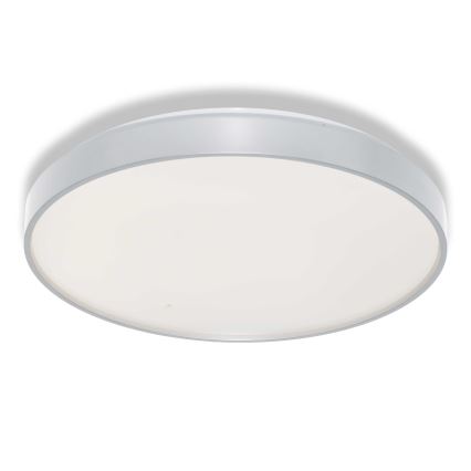 Osram - LED loftlampe med skumringssensor CEILING LUXO LED/24W/230V Ø 38 cm sølv
