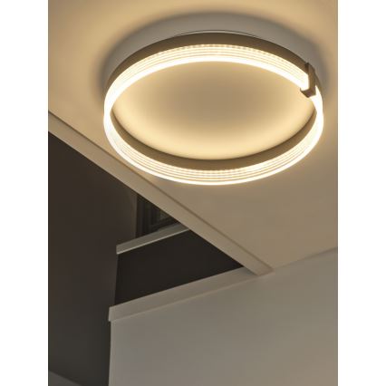 Osram - LED-loftlampe DECOR CIRCLE LED/25W/230V 3000/4000/6500K Ø40 cm sort/hvid