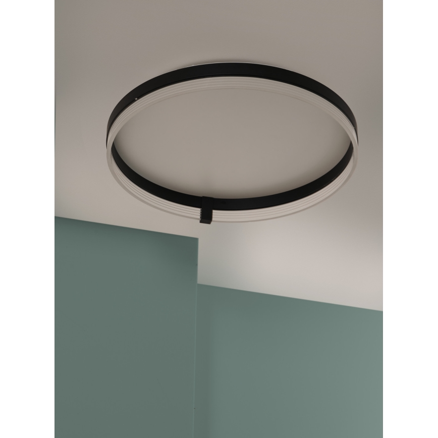 Osram - LED-loftarmatur DECOR CIRCLE LED/32W/230V 3000/4000/6500K Ø 50 cm sort/hvid