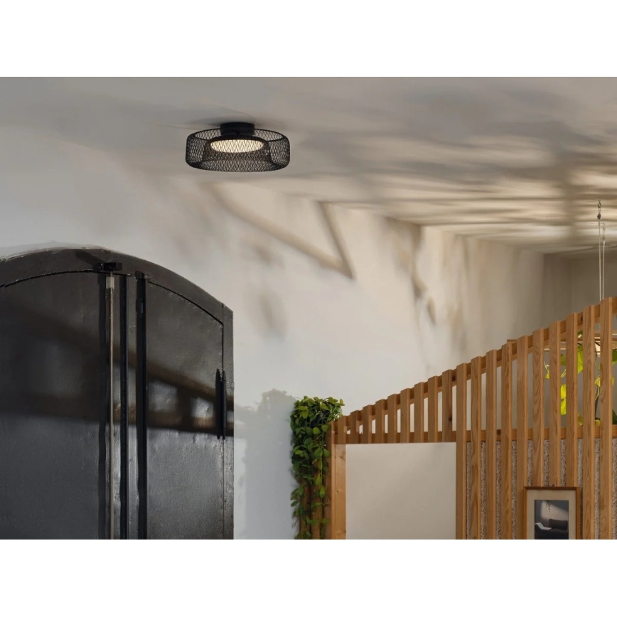 Osram - LED-loftlampe DECOR MESH LED/18,5W/230V Ø 30 cm sort