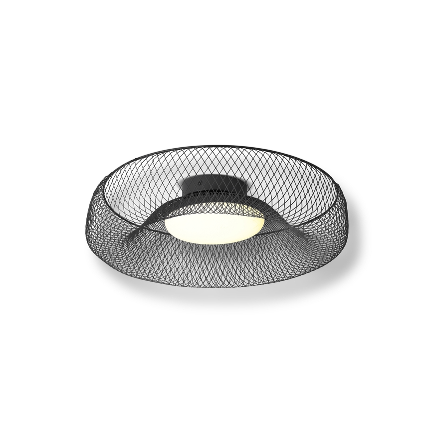Osram - LED-loftlampe DECOR MESH LED/18,5W/230V Ø 30 cm sort