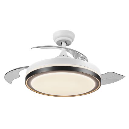 Osram - LED-loftarmatur med indbygget ventilator CEILING FAN LED/66W/230V 3000/4000/6500K hvid + fjernbetjening