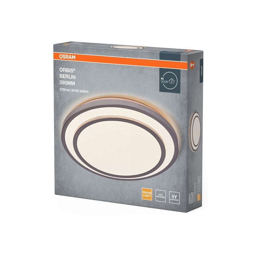 Osram - LED loftlampe ORBIS BERLIN LED/24W/230V Ø 39 cm