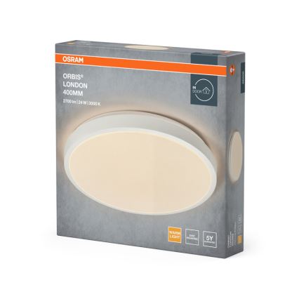 Osram - LED-loftlampe ORBIS LONDON LED/24W/230V Ø 39,5 cm hvid