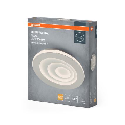 Osram - LED loftlampe ORBIS SPIRAL LED/27W/230V