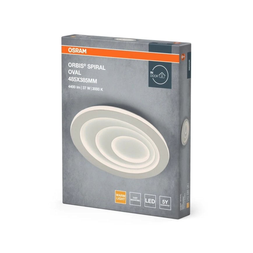Osram - LED loftlampe ORBIS SPIRAL LED/37W/230V hvid