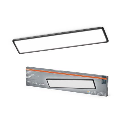 Osram - LED loftlampe PLANON EASYFIX LED/30W/230V 2800/4000/6000K IP54 sort