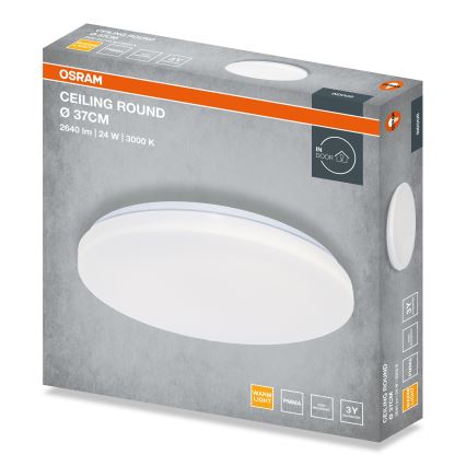 Osram - LED loftlampe ROUND LED/24W/230V Ø 37 cm