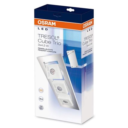 Osram - LED lysekrone TRESOL 3xLED/4,5W/230V