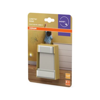 Osram - LED-natlampe med sensor LUNETTA LED/0,28W/230V 3000K