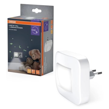 Osram - LED natlampe med skumringssensor LUNETTA LED/0,2W/230V