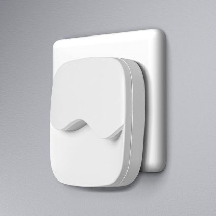 Osram - LED natlampe til stikkontakt med skumringssensor LUNETTA LED/0,5W/230V