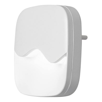 Osram - LED natlampe til stikkontakt med skumringssensor LUNETTA LED/0,5W/230V