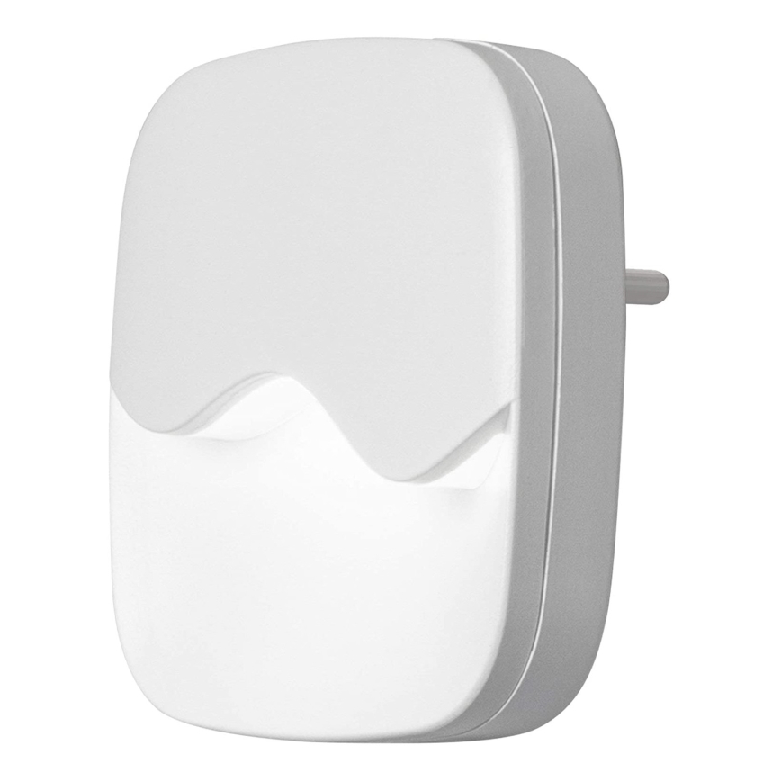 Osram - LED natlampe til stikkontakt med skumringssensor LUNETTA LED/0,5W/230V