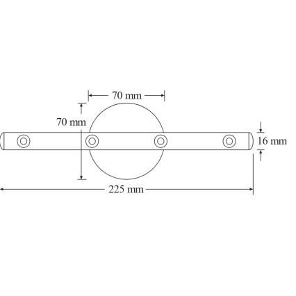 Osram - LED orienteringslampe LEDSTIXX LED/0,6W/3xAAA